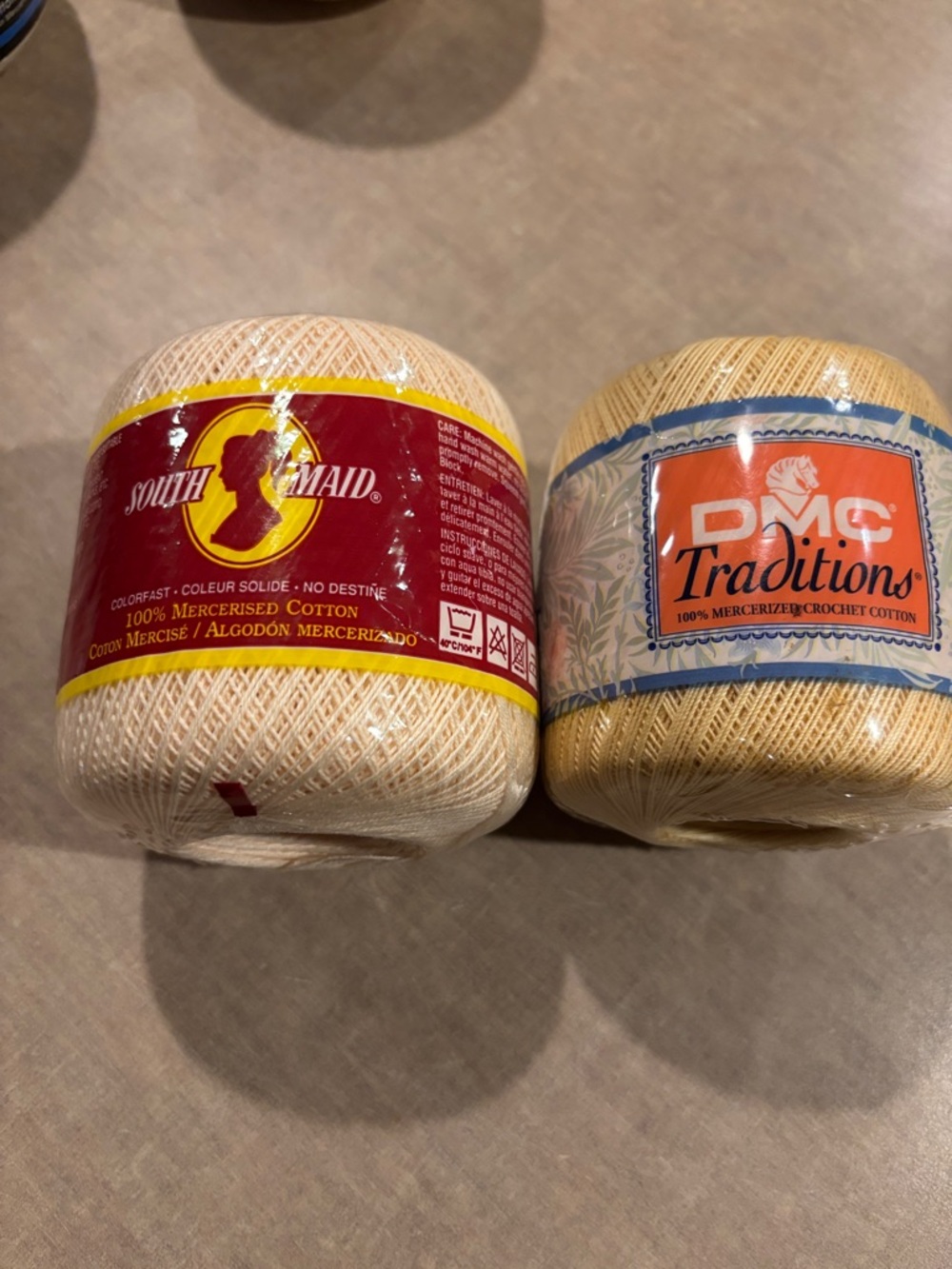 Mercerized Cotton Thread - Cream -GB1sku